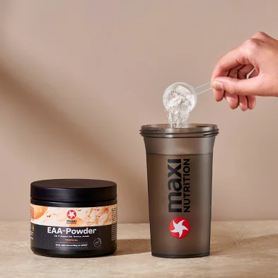 MaxiNutrition EAA Powder Tropical 250g – Zubereitung als Shake