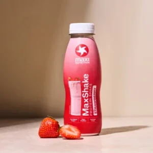 MaxiNutrition MaxShake Protein Milkshake Strawberry 330ml – Einzelflasche Mood