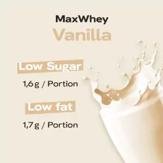 MaxiNutrition MaxWhey High Protein Vanilla 420g – Nährwerte-Grafik